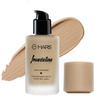 MARS SPF50 PA++++ High Coverage Liquid | Blemish Free & Blendable Makeup Foundation