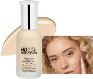 FLORERO High Coverage Liquid Foundation | Blemish Free & Blendable Makeup  Foundation