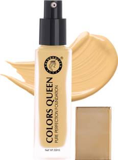 COLORS QUEEN Pure Perfection Oil Free & Long Lasting Liquid Foundation with Jojoba Seed Oil Foundation