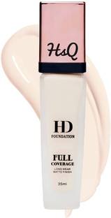 HSQ 9-in-1 HD Foundation | Full Coverage Matte Base with SPF 35 – 35ml Foundation