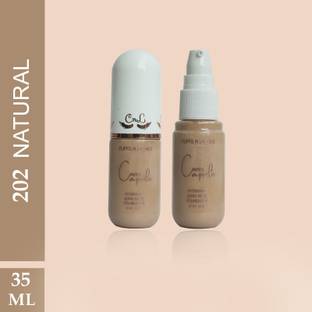 Cuffs N Lashes Cover Capsule Hydrating Foundation, Natural 202 Foundation
