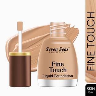 Seven Seas Fine Touch Liquid Foundation | Oil Free Foundation for Face Makeup Foundation