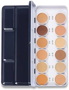 J & F 12 Color Concealer Foundation Pallette Foundation