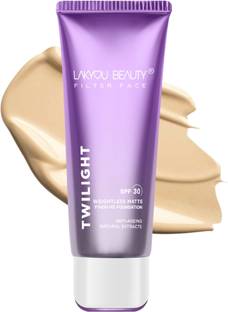 Lakyou Beauty Filter Face Twilight Weightless Matte Finish HD Foundation SPF 30 Foundation