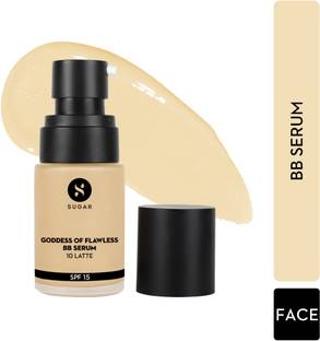 SUGAR Cosmetics Goddess Of Flawless BB Serum, SPF15 & Enriched with Hyaluronic acid & Vitamin E Foundation
