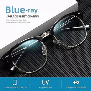 trendoz Full Rim Clubmaster, Oval Frame