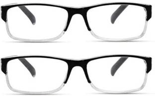 aktraders Full Rim (+1.50) Square Reading Glasses