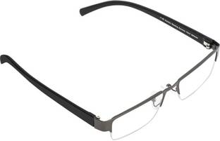 Joy eyewear Half Rim (+1.25) Rectangle Reading Glasses