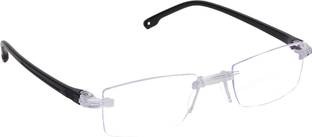 LANDSLIDE Rimless (+1.25) Rectangle Reading Glasses