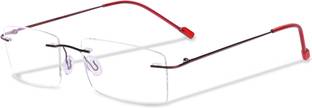 Redex Rimless (+3.00) Rectangle Reading Glasses
