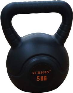 Aurion Kettlebells 5Kg Black Kettlebell, Weight Plate