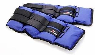 IRIS Fitness Ankle Weights Strength Training Weight Sets 1 Kg X 2 Blue Ankle Weight