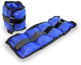 Krishav Trading Ankleweight 1 Pair Each 1kg Blue Ankle Weight
