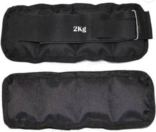 VELLFIRE (2 kg Each x 2 pc) Black Ankle & Wrist Weight Black Ankle & Wrist Weight