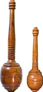 Mugdal Menia Exercise Gym Tool for home Brown Indian Clubs