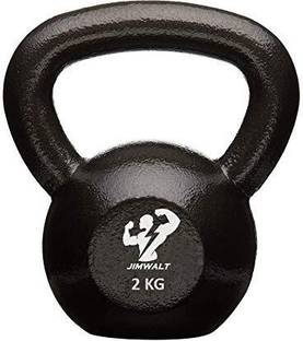 JIMWALT The Indian Made Premium Cast Iron Black Kettlebell