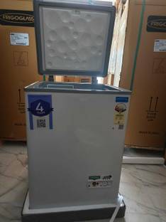 FRIGOGLASS 95 L Single Door Mini Freezer