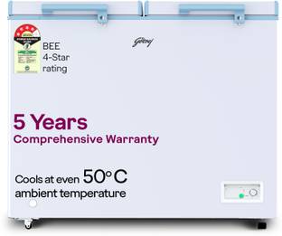 Godrej 302 L Double Door Standard Deep Freezer