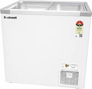 Rockwell 250 L Double Door Standard Deep Freezer