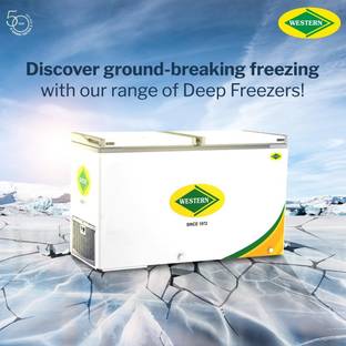 WESTERN 505 L Double Door Standard Deep Freezer