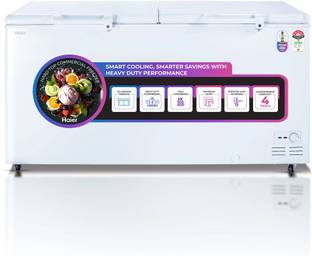 Haier 524 L Double Door Standard Deep Freezer