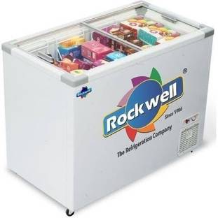 Rockwell 346 L Double Door Standard Deep Freezer
