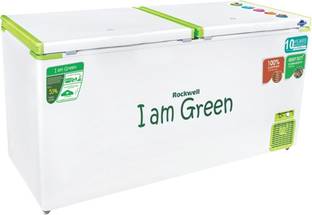 Rockwell 523 L Double Door Standard Deep Freezer