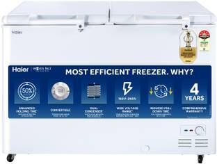 Haier 383 L Double Door Standard Deep Freezer