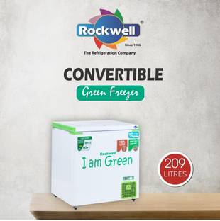 Rockwell 209 L Single Door Standard Deep Freezer