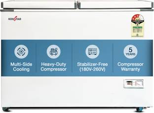 Kenstar 323.0 L Double Door Standard Deep Freezer