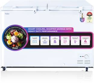 Haier 383 L Double Door Standard Deep Freezer