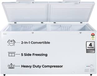Haier 524 L Double Door Standard Deep Freezer