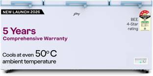 Godrej 594 L Triple Door Standard Deep Freezer