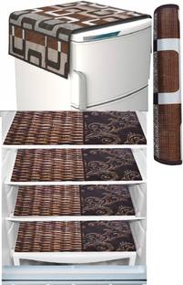 REVEXO FDSVR10ZBROWNBOX4BAMBOO1H Fridge Door Shelf