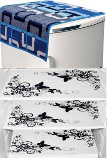 REVEXO fridge door shelfBLUEBASKET3MAT1TOP Fridge Door Shelf