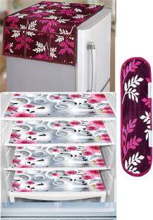 REVEXO FDSFMTCWINEPATT4MPINKFLOWER1H Fridge Door Shelf