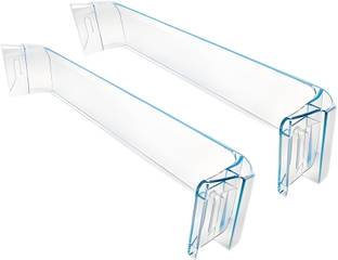 Crossflip MAN370879 Pack of 2 Bottle Shelf Rack for LG Single Door Fridge Door Shelf Fridge Door Shelf