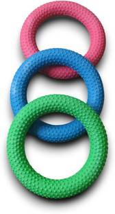 CE Rhino Rubber Ring Multicolour Pack of 3 Rubber Tennikoit Ring