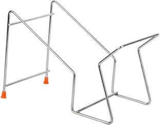 THANGAM Premium Stainless Steel Rice Strainer Stand | Multipurpose Kitchen Draining Rack Strainer