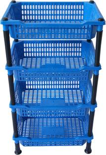 DM PLUS Plastic Fruit & Vegetable Basket