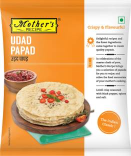 MOTHER'S RECIPE Plain Udad Papad