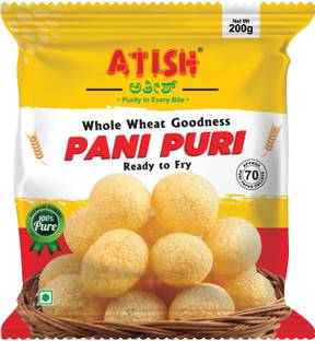 ATISH PAPAD - Pani Puri, (Ready to Fry)