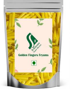 S Eleven Super Market Ready to Fry Golden Pipe Fingers Fryums/Brunch Crunch Rolls/Yellow Pipe Fryums Fryums