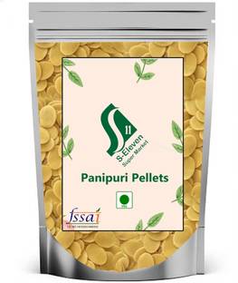 S Eleven Super Market Ready to Fry Instant Pani Puri Fryums/Pani Patase/Golgappa /Gupchup Fryums