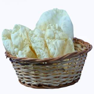 LJL Traders Traditional Kerala Homemade Pappadam / Papads / Fryms / Applam - Ready to Fry Fryums