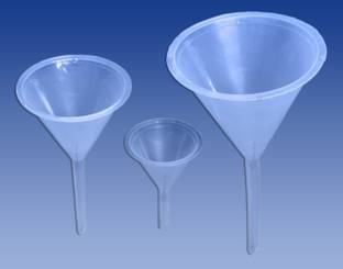 Widely Pure Plastic Laboratory Funnel Plastic Funnel Set