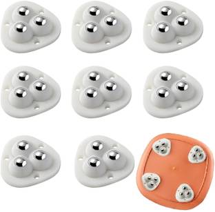 Caneuf Mini Appliance Sliders for Kitchen Countertop, Self Adhesive Mini Caster Wheels Swivel Furniture Caster