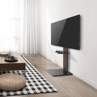 Lumi MODERN SLIM TV FLOOR STAND WITH EQUIPMENT SHELF For most 37"-70" TVs TV Stand Base