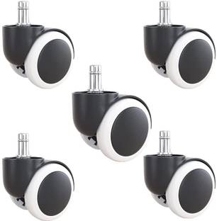 Divet Twin caster Alloy pin wheel for office quality wheels. Appliance Nylon, Foot Rest