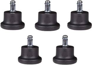 GOYALSON Nylon Thread STOPPERS Set of 5 Pcs for Revolving Chair Other Products (Pin Type) Table Legs